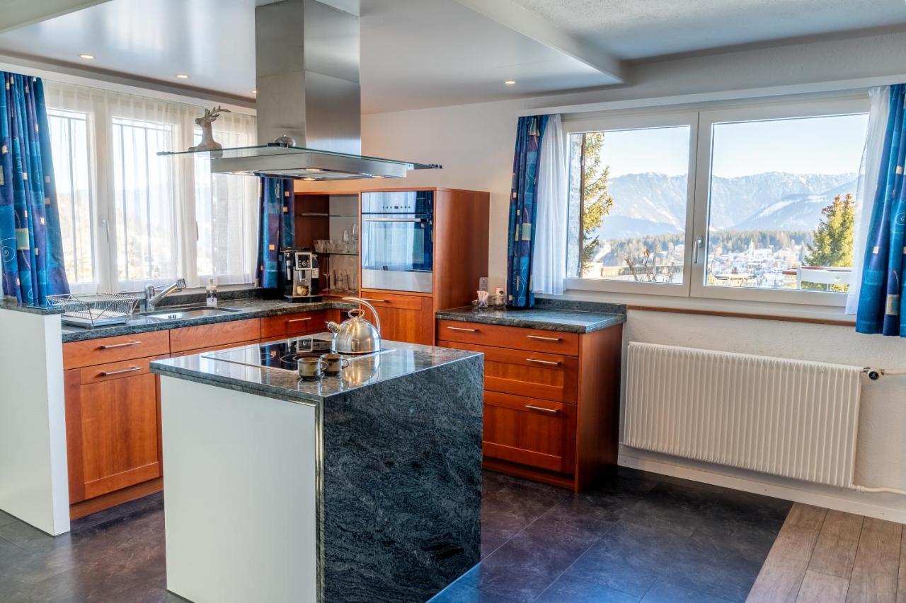 Charmantes Apartment Mit Grossem Garten .Kids4Free. Flims Eksteriør billede