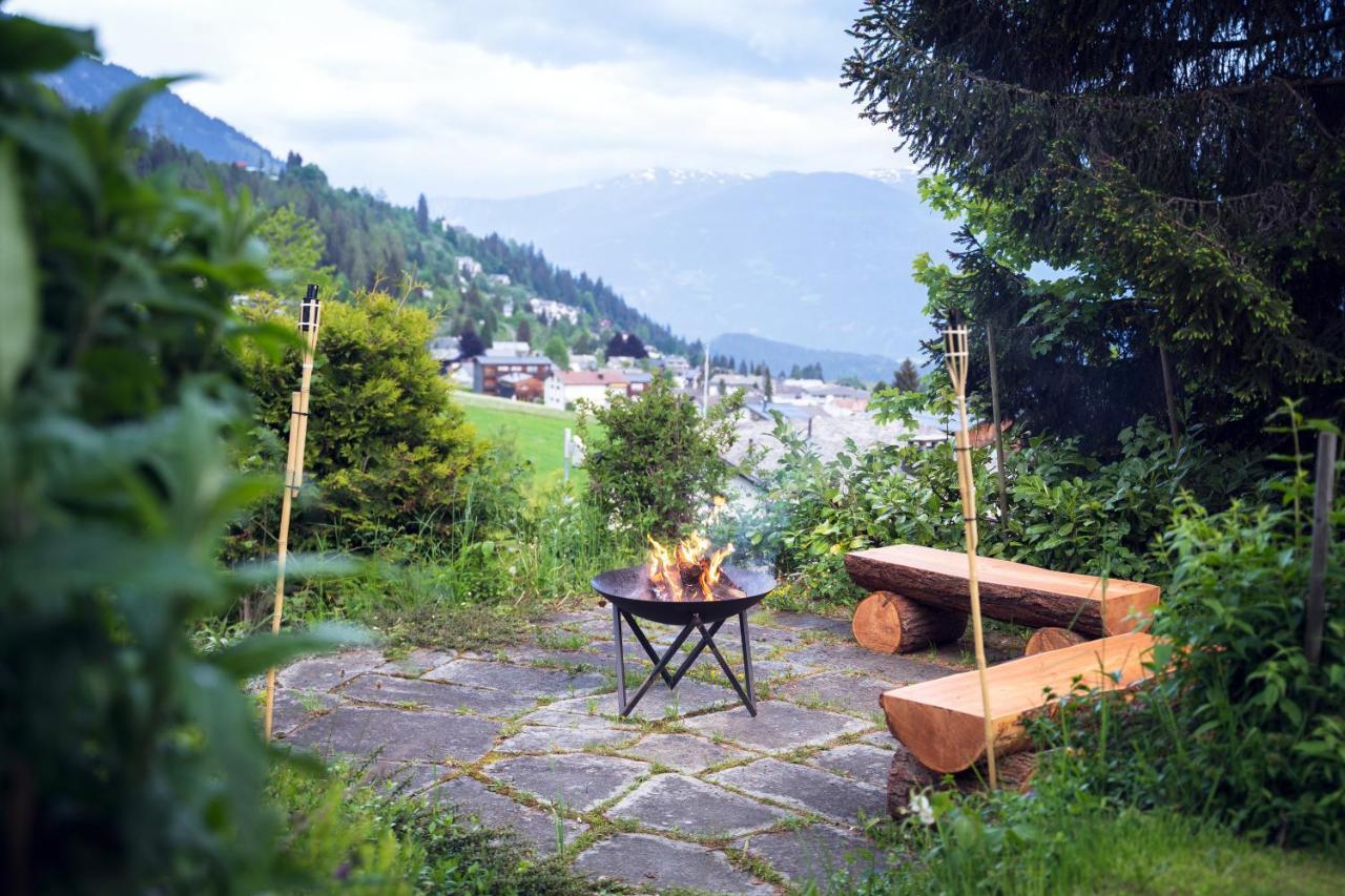 Charmantes Apartment Mit Grossem Garten .Kids4Free. Flims Eksteriør billede